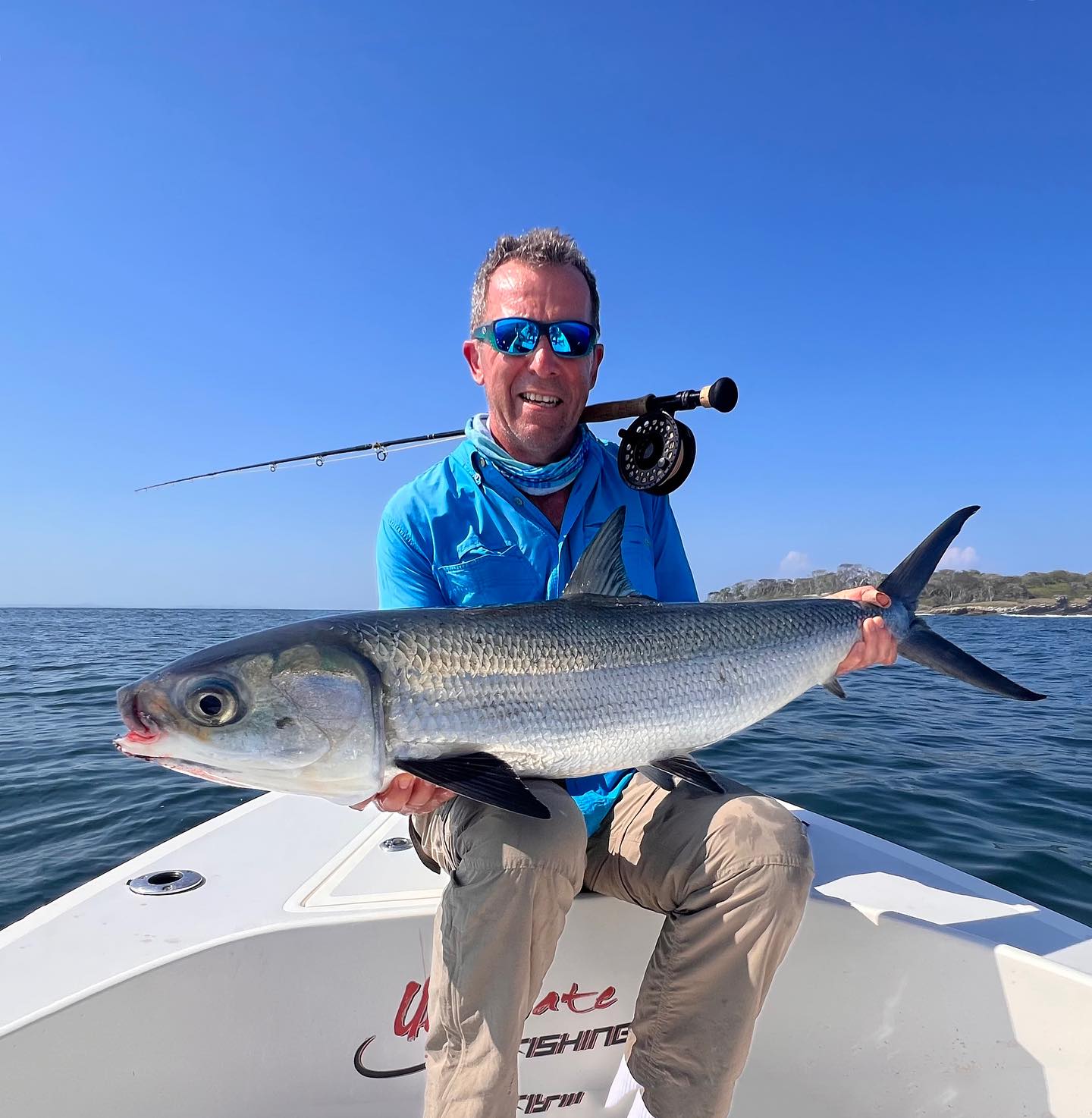 Pêche du milkfish à la mouche au Panama